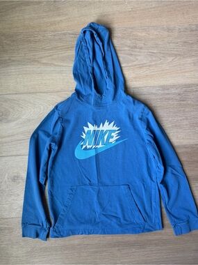 Kids Blue Nike Hoodie